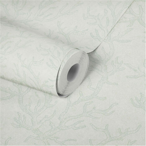 A.S. Creation Versace 3  344973  Vliestapete Naturoptik  0.70 m x 10.05 m  Grün