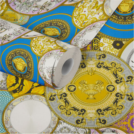 A.S. Creation Versace 3  349011  Vliestapete Vintage  0.70 m x 10.05 m  Bunt