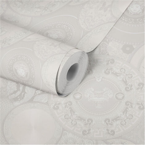 A.S. Creation Versace 3  349014  Vliestapete Vintage  0.70 m x 10.05 m  Grau