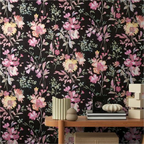 A.S. Creation Vliestapete 10.05 x 0.53 m Livingwalls Blumentapete Bunt 790612 Floral CosmoLiving by Cosmopolitan