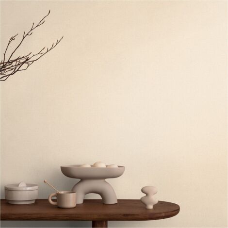 A.S. Creation Vliestapete 10.05 x 0.53 m Livingwalls Unitapete Beige 790653 Einfarbig CosmoLiving by Cosmopolitan