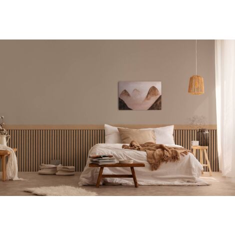 A.S. Creation  Wallpanel  397444  Vliestapete  5.00 x 1.06 m  Braun Streifentapete Holzoptik