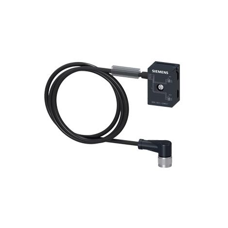 AS-Interface M12 derivazione UASI e Uaux, 1 m di cavo con connettore M12 ad angolo IP67/68/69K, max. 4 A