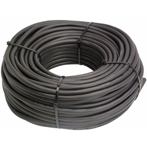as - Schwabe 10020 Cavo - filo - 50m H07RN-F 3G2,5 nero, asrciale, cantiere, IP44
