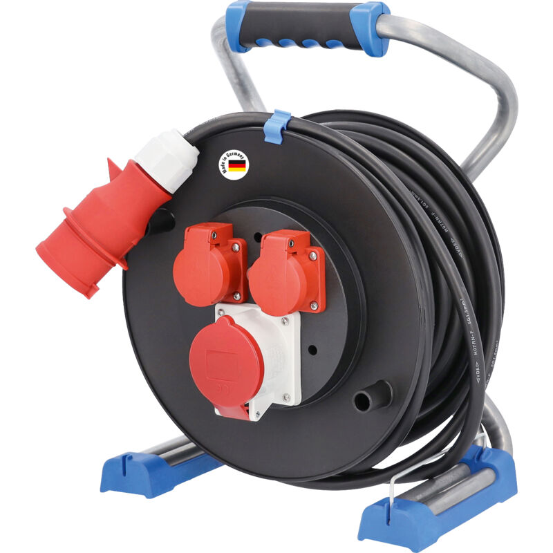 Cee Kunststoffkabeltrommel 400V 40m H07RN-F 5G1,5 IP44