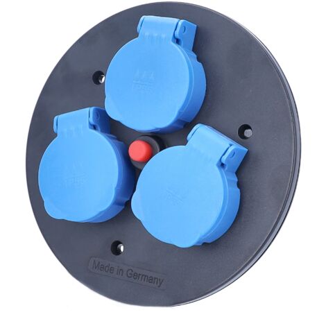 as - Schwabe 3-fach Steckdosen Schweizer Ausführung 230V 10A IP55