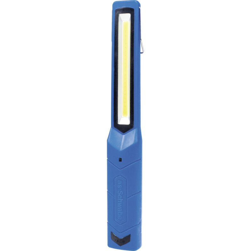 As-schwabe - Akku led Stablampe 2 Watt 200/20 Lumen mit USB-Ladegerät IP20