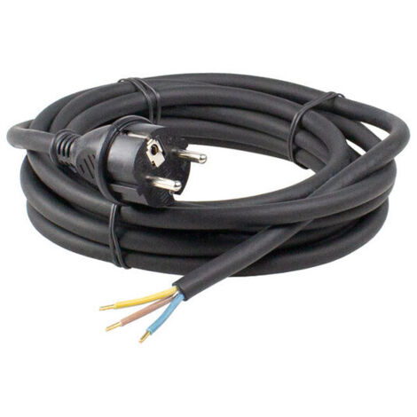 AS Schwabe 60376 Strom Anschlusskabel Schwarz 3.00 m