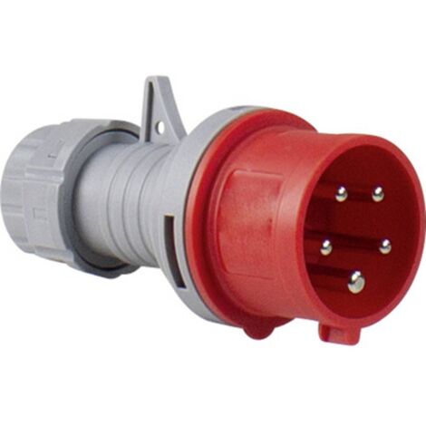 As – Schwabe Distributore A Parete IP44 – 4x Schuko + 2x CEE 16A + 1x CEE 32A, Per Cantieri E Officine
