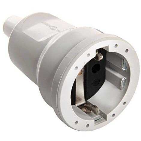 AS Schwabe 62223 presa di sicurezza grigia PVC 230 V 16 A