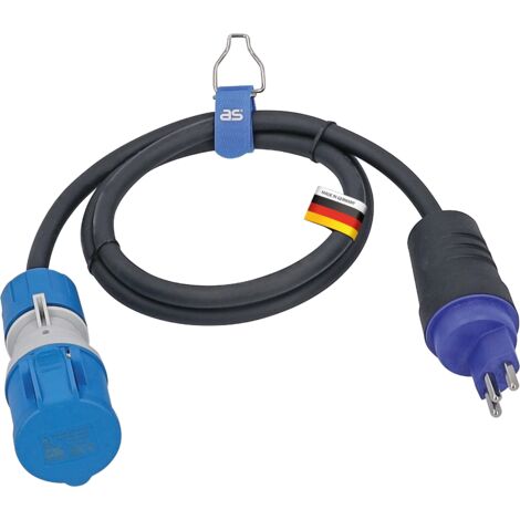 as - Schwabe CEE Adapterleitung Typ J 1,5m H07RN-F