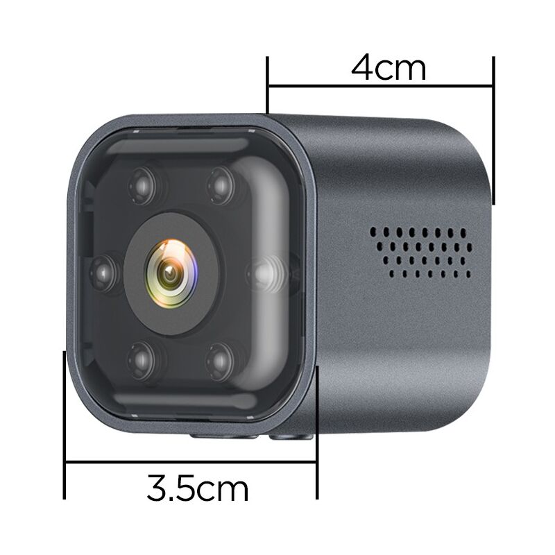 Tonchean - AS03 Caméra de sécurité 1080p WiFi avec détection de mouvement