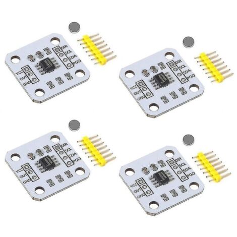 AS5600-Teile, magnetischer Encoder, 12-Bit-Hochauflösungs-Magnetwinkelmesssensormodul