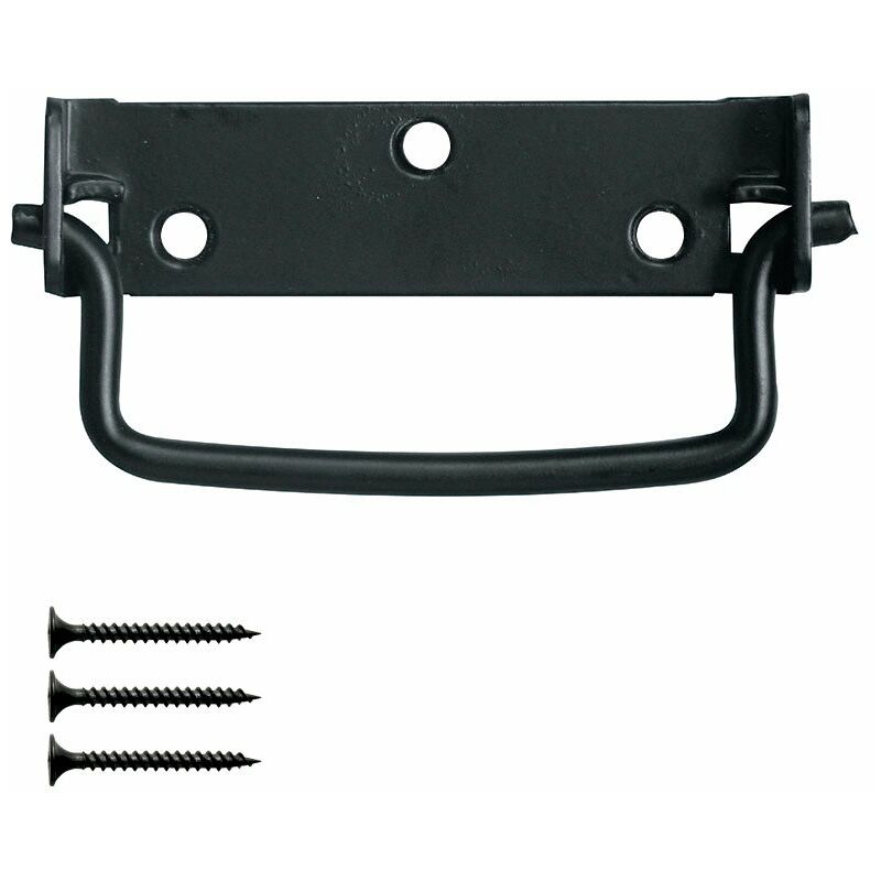 

Asa Abatible Hierro Pint. Negro 100Mm.