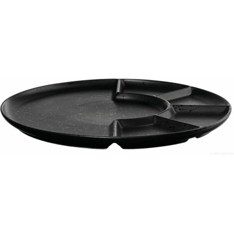 ASA Aperitifteller, kuro  d. 24,2 cm, h. 1,6 cm