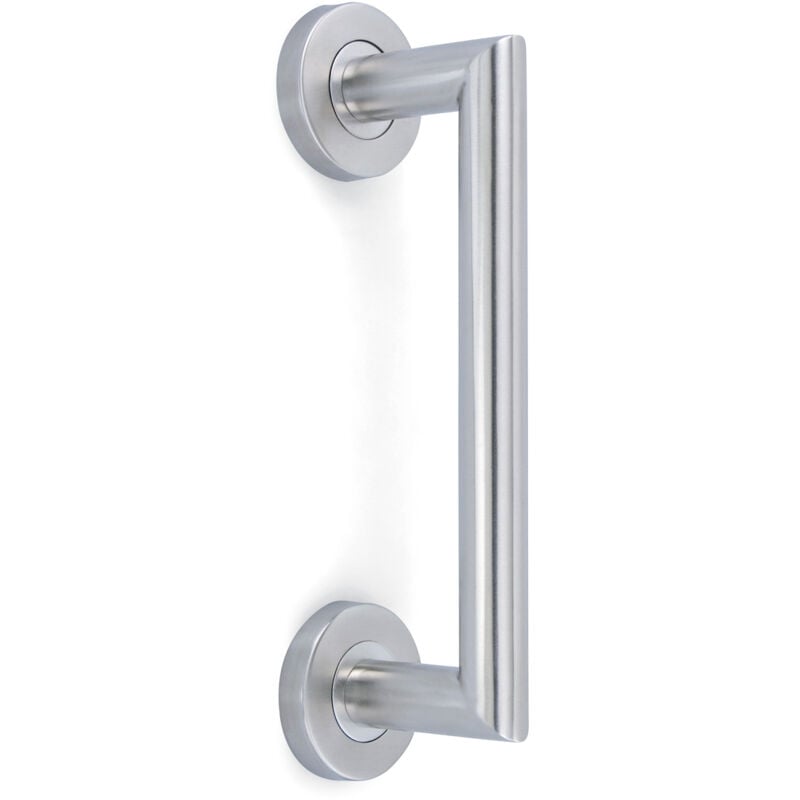 Poignée avec rosaces Hebe modèle 200 mm Inox - Poignée avec rosace hebe - Design by Selec d&d