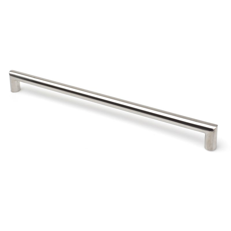 

Asa de estilo contemporáneo funcional, fabricada en acero inoxidable, con acabado inox mate y 292 mm de distancia entre puntos.