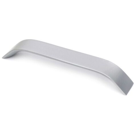 Asa de aluminio con acabado anodizado mate, dimensiones:177x25x27mm y entrepuntos:160mm -