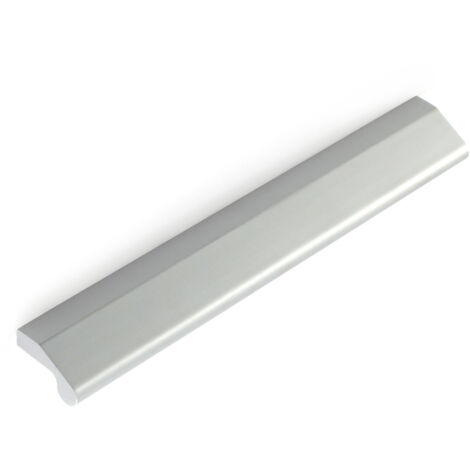 Asa de aluminio con acabado anodizado mate, dimensiones:190x15x26mm y entrepuntos:160mm -