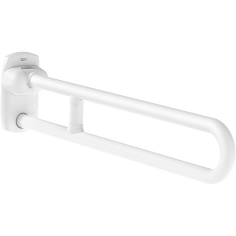 Asa de baño abatible acabado blanco 600mm COMFORT ACCESS -  ROCA