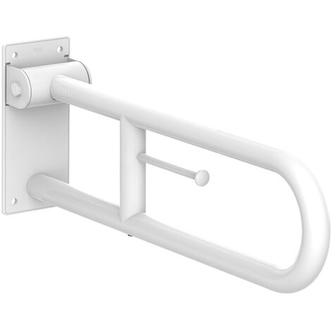 Asa de baño abatible COMFORT ACCESS - ROCA Acabado: Blanco - Medidas: 600 mm