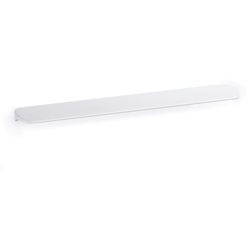 

Asa de aluminio con acabado blanco, dimensiones:184x8x20mm y entrepuntos:160mm -