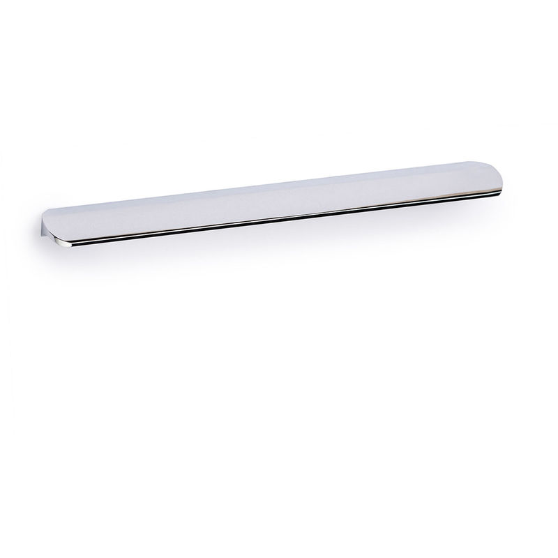 

Asa de aluminio con acabado cromo brillo, dimensiones:184x8x20mm y entrepuntos:160mm -