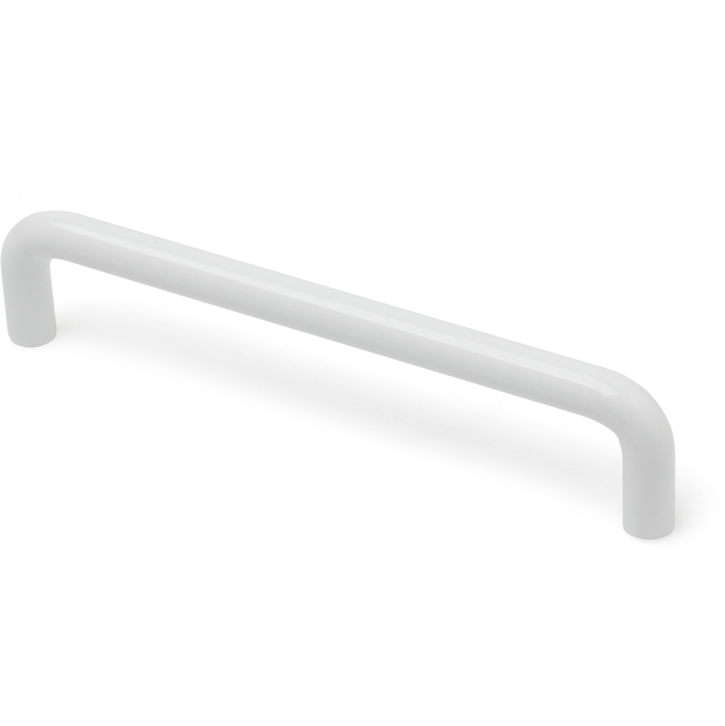 

Tirador Asa Mueble | Estilo Contemporáneo | Fabricado en Hierro | Acabado en Blanco | Distancia Entrepuntos: 128 mm | Medidas 138*10*30 mm | Sistema