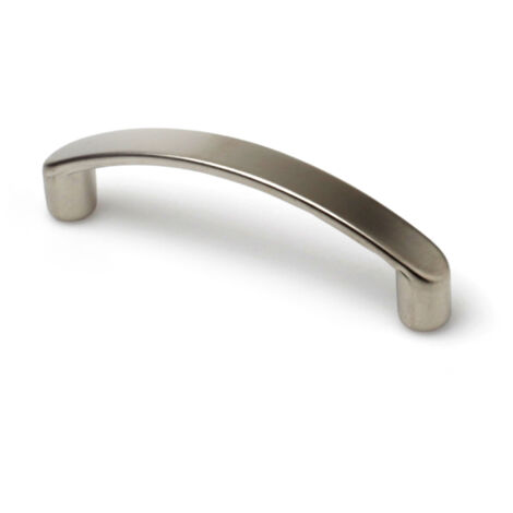 Asa de zamak con acabado níquel bisú, dimensiones:71x8x21mm y entrepuntos:64mm -