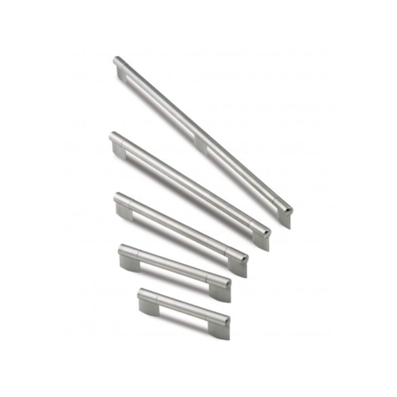 Estamp - Poignée Toru 7000 - talla Inox brossé. 478x14x35mm. Entraxe 448mm.