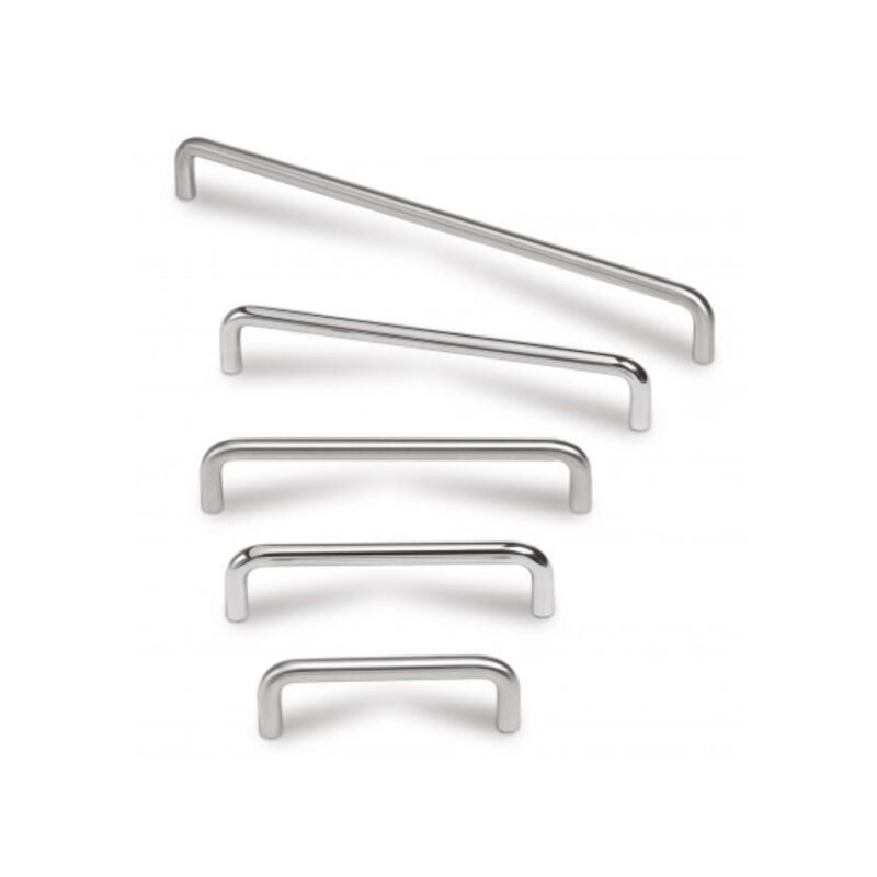 Poignée Rod 7610 - talla Inox brossé. 298x26x10mm. Entraxe 288mm.