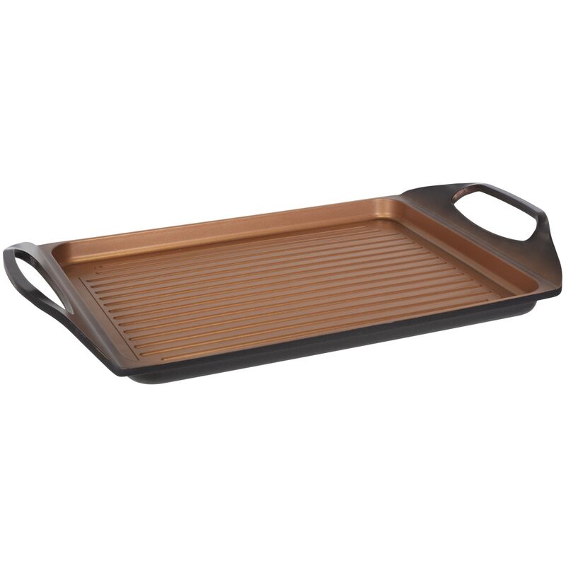 

San Ignacio - Asador cuadrado 45x27cm aluminio fundido inducción, colección Origen