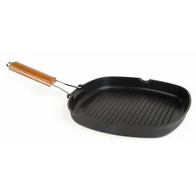 

Asador Grill Alum. Fundido 24X24 Cm.