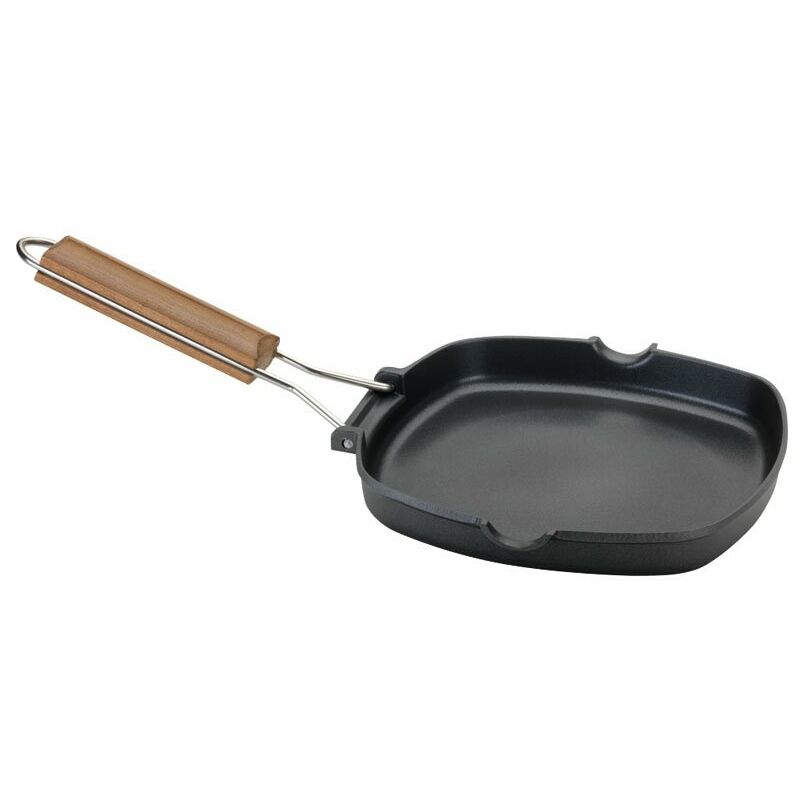

Asador Plancha Alum. Fundido 28X28 Cm.