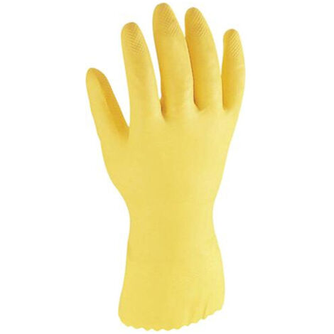 ASATEX Gant chimique jaune Taille 9 EN 388 EN 374 EPI III - HS/9