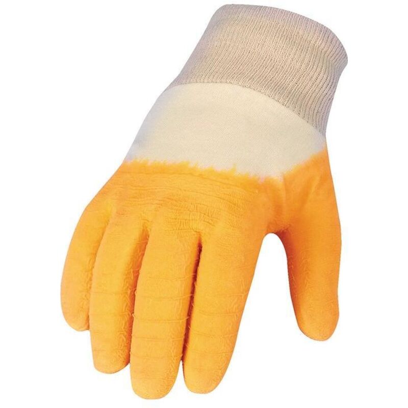 Ls Handschuhe Gr.10 gelb co m.Latex i Kategorie i - Asatex