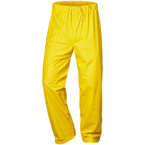 Asatex PU-Strech Regenbundhose gelb Gr. 4XL