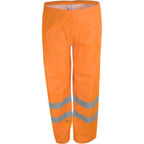 ASATEX Warnschutzregenhose PREVENT orange Größe XXL - RHO/XXL