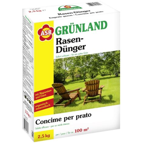 ASB Greenworld Spezial-Rasendünger 2,5 kg Dünger Rasen