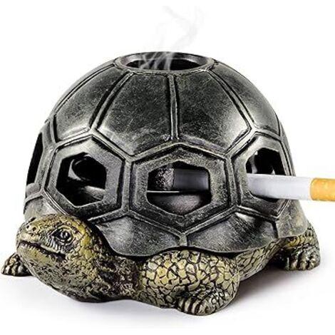 Aschenbecher für Zigaretten, Kreativer Schildkröten-Aschenbecher, Handgefertigte Dekoration