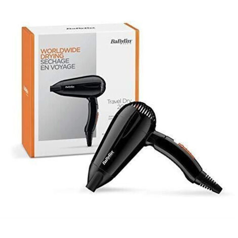 Asciugacapelli da viaggio 2000w - 5344e - babyliss paris