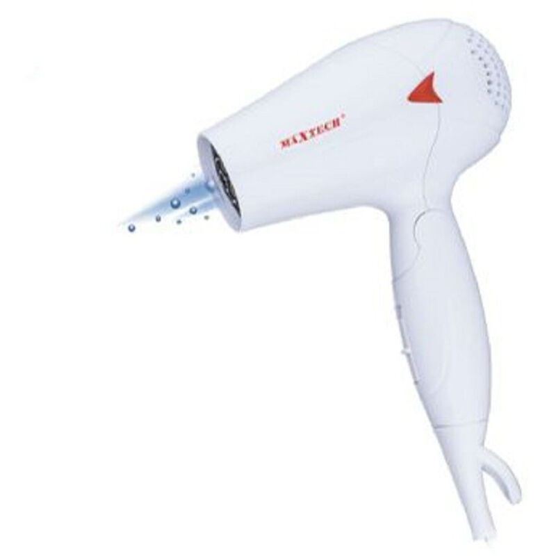 Trade Shop - Asciugacapelli Da Viaggio 800w Pieghevole Phon Capelli Con Beccuccio Precisione Asc-ca03 -