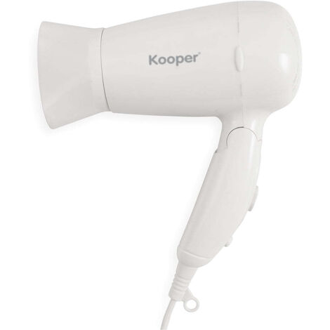 ASCIUGACAPELLI DA VIAGGIO BIANCO 1200W 2 VELOCITA