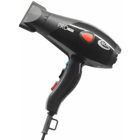 Asciugacapelli Phon 2000W 2 Velocità ECM Pro 3900 Nero