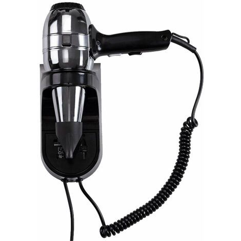 Asciugacapelli Phon a Pistola 1300W Vama Eternity Shaver Acciaio Inox