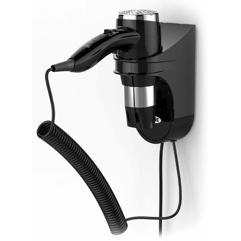 Asciugacapelli Phon a Pistola 1600W Moel Swan Nero
