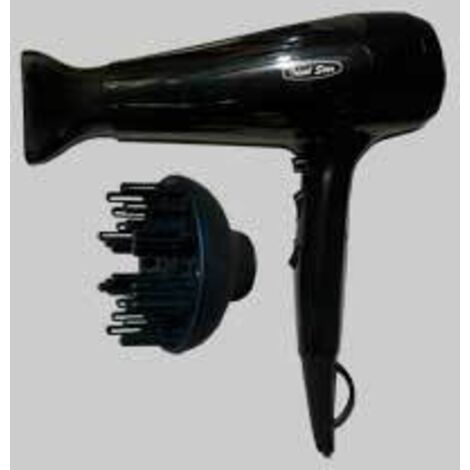Asciugacapelli professionale agli ioni ideal star 1800-2200 watt/ con diffusore