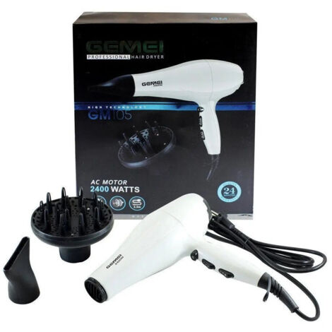 Asciugacapells Profession Phon 2400 Watt Styling Capells Diffussore Gm-105