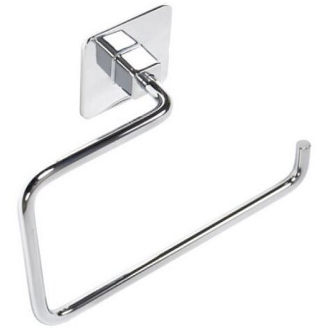 ASCIUGAMANI AD ANELLO MOD. COLD WIND Cromo cm 18 x h.12 x 7