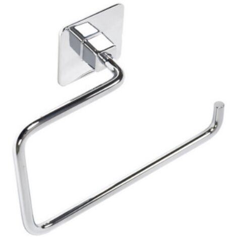 ASCIUGAMANI AD ANELLO MOD. COLD WIND Cromo cm 18 x h.12 x 7 METAF